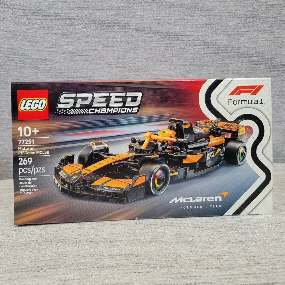 Lego Speed Champion McLaren F1 Team MCL38 Race Car 77251